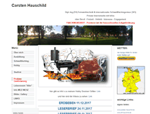 Tablet Screenshot of carsten-hauschild.de